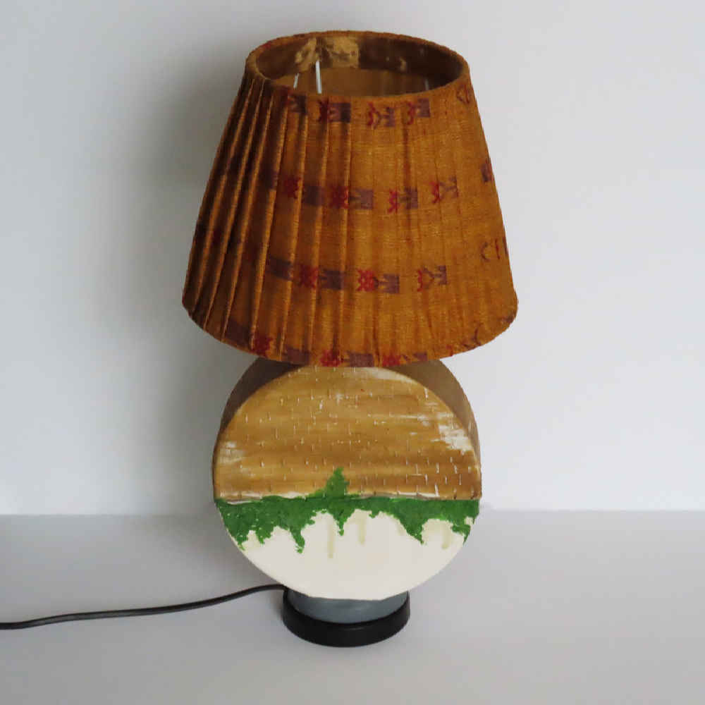 Price and Buy Novelty Table Lamp Handmade Ceramic Cottage - Image 5