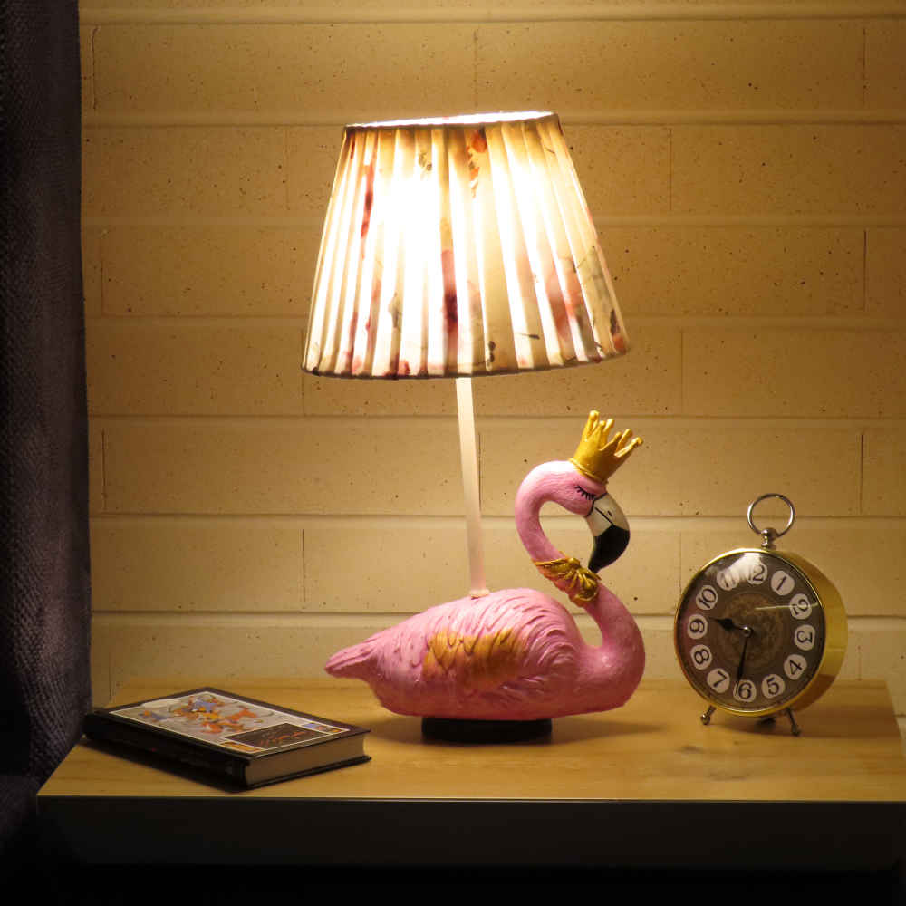 Price and Buy Novelty Table Lamp Handmade Pink Flamingo - Image 5