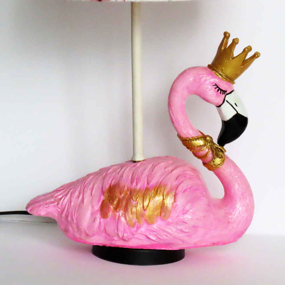Price and Buy Novelty Table Lamp Handmade Pink Flamingo - Image 6
