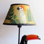 Price and Buy Novelty Table Lamp – Handmade Tucan Design with Fabric Shade for a Cozy Ambience - Image 5