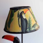 Price and Buy Novelty Table Lamp – Handmade Tucan Design with Fabric Shade for a Cozy Ambience - Image 9