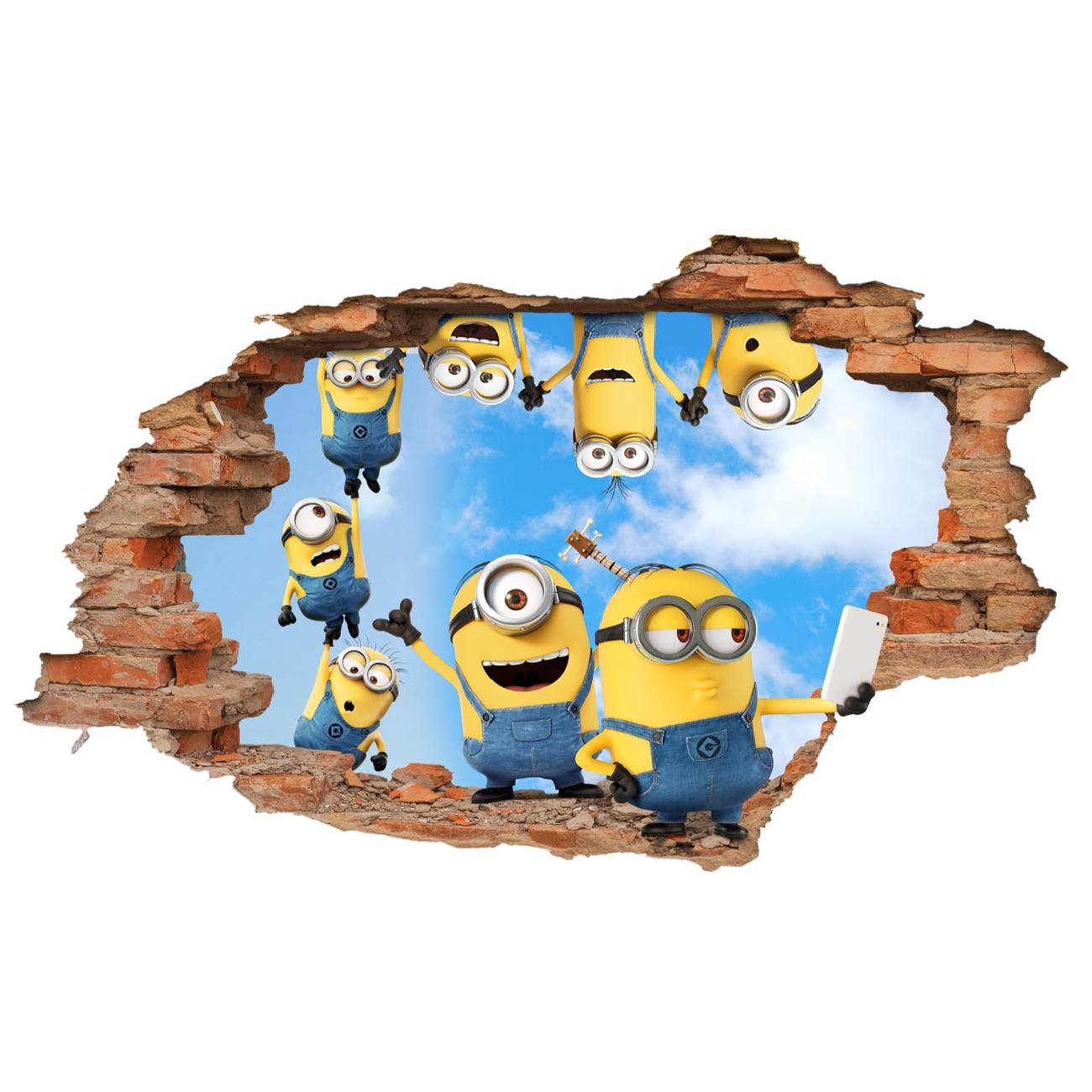 Price and Buy Nursery 3D Wall Sticker for Baby’s Room with Minions Design_690019911abef.jpeg Price and Buy Nursery 3D Wall Sticker for Baby’s Room with Minions Design - Image 1