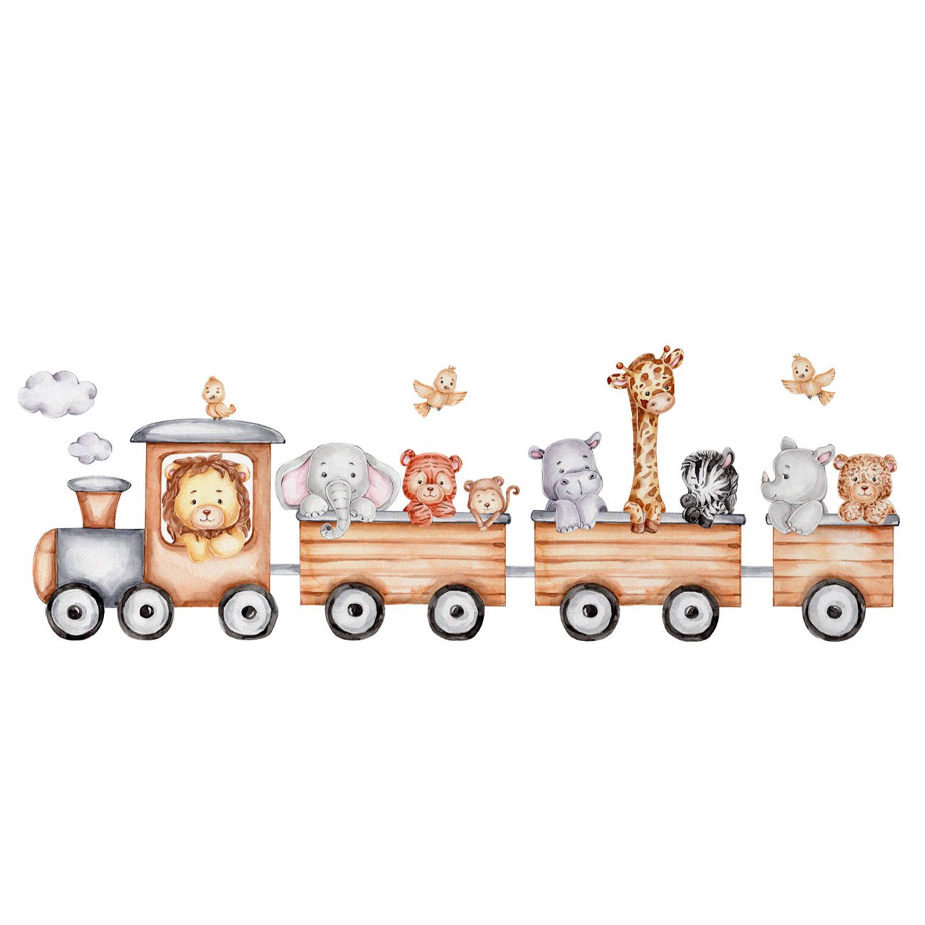 Price and Buy Nursery Wall Sticker for Baby’s Room Model Animal Train_69004db68698f.jpeg Price and Buy Nursery Wall Sticker for Baby’s Room Model Animal Train - Image 1