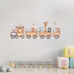 Price and Buy Nursery Wall Sticker for Baby’s Room Model Animal Train - Image 3
