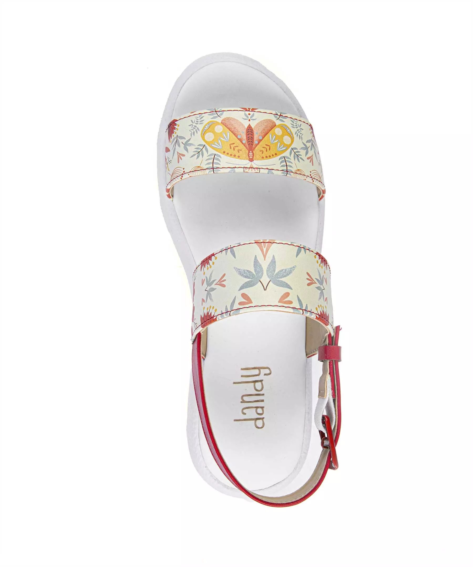 Price and Buy Open Toe Casual Sandals for Women Model Butterfly - Image 3