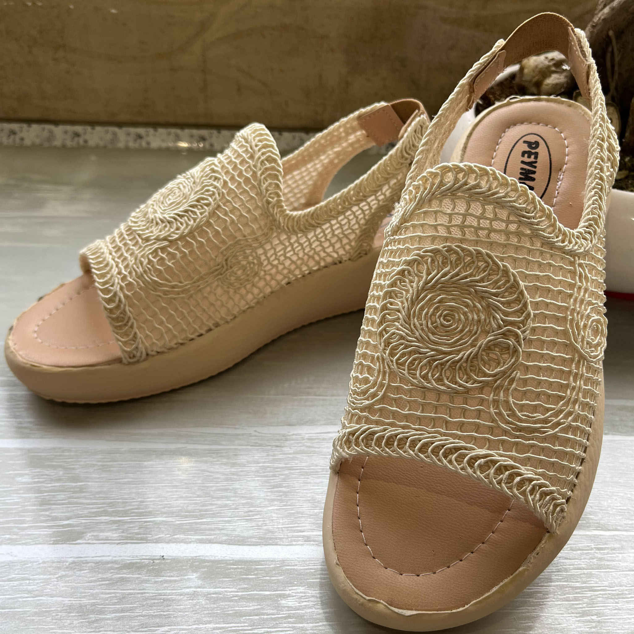 Price and Buy Open Toe Casual Wedge Sandals for Women Model Melody - Image 4