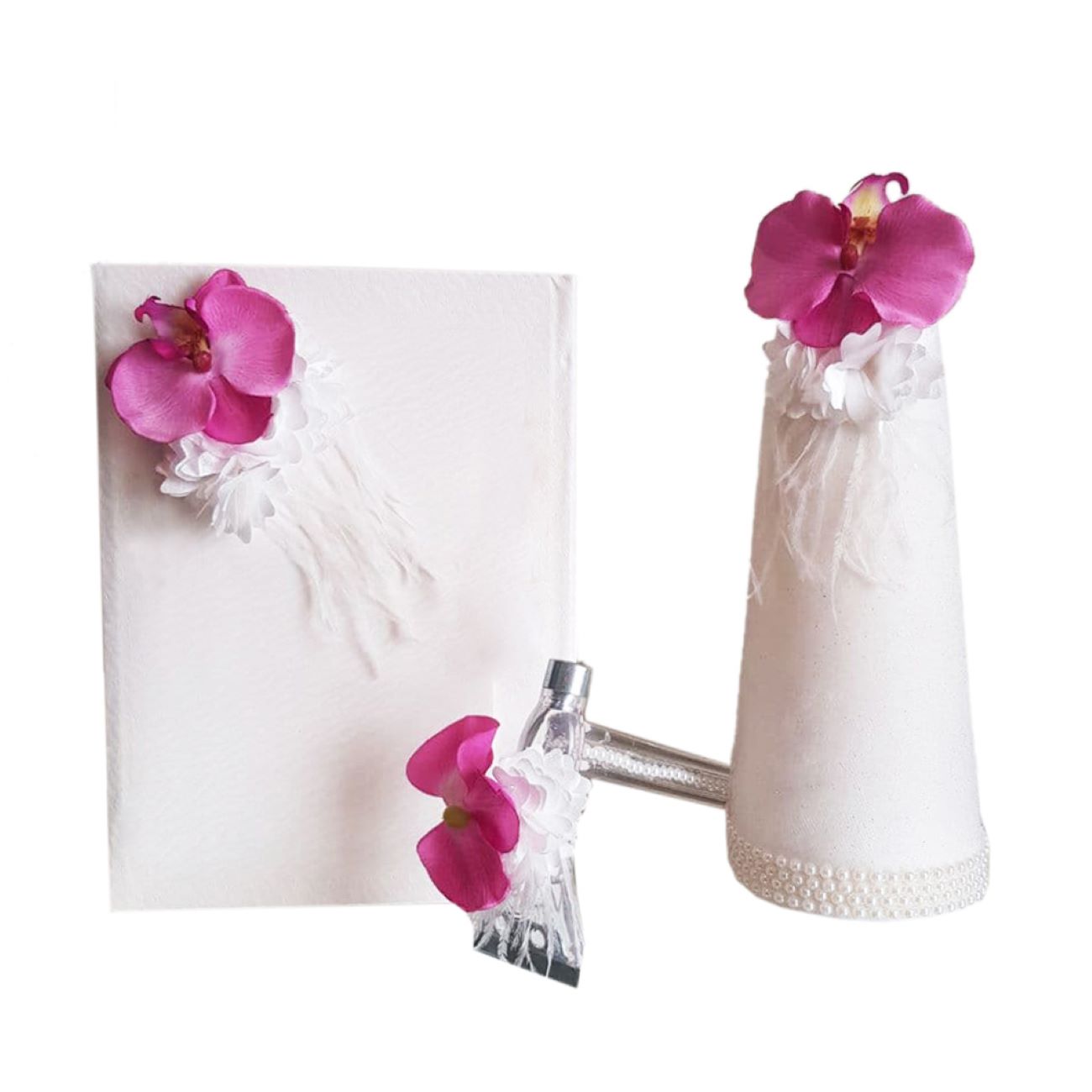 Price and Buy Orchid-Model Weddign Sugar Cone Set, with Baleh-Boroon Notebook_69031c3bc775a.jpeg Price and Buy Orchid-Model Weddign Sugar Cone Set, with Baleh-Boroon Notebook - Image 1