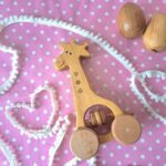 Price and Buy Organic Wooden Giraffe Toy Rattle – Suitable for Baby Showers - Image 3