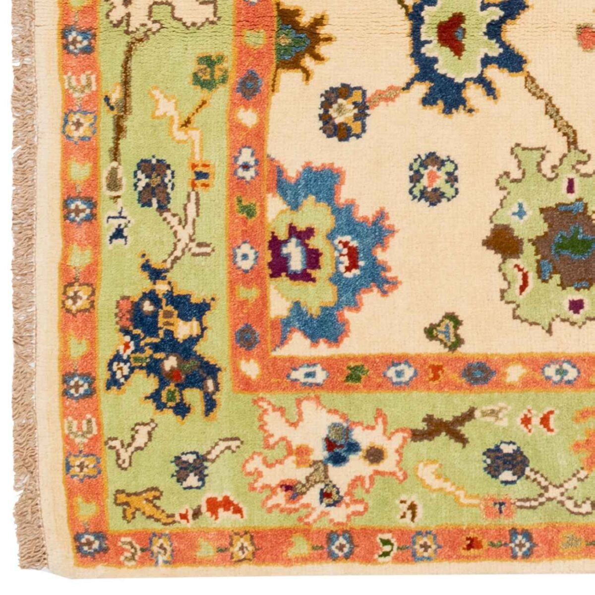Price and Buy Original Persian Carpet with Wool Hand-Knotted in Kashmar Floral Bordered - Image 5