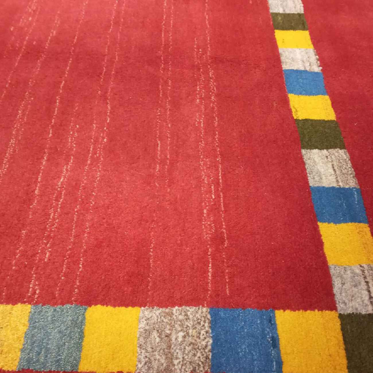 Price and Buy Original Persian Gabbeh Wool Rug Handwoven Bordered - Image 3