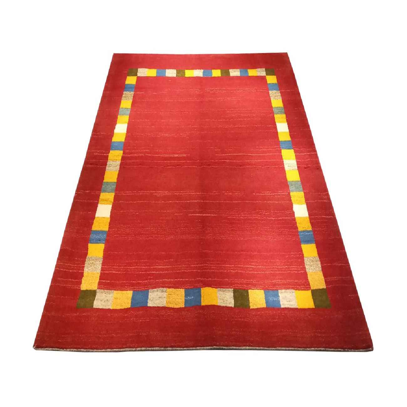 Price and Buy Original Persian Gabbeh Wool Rug Handwoven Bordered - Image 6