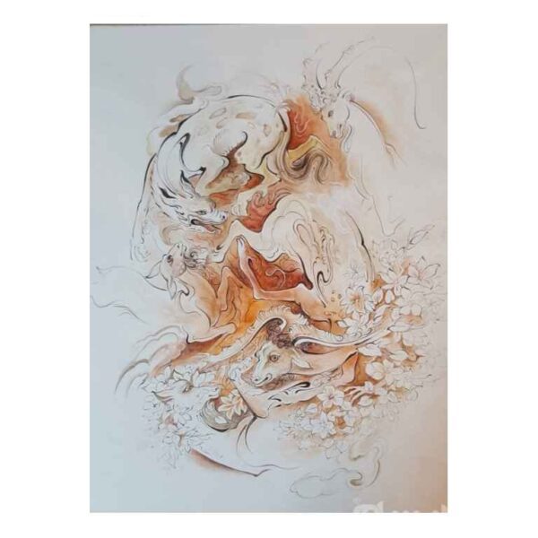 Price and Buy Original Persian Miniature Art Painting: Watercolor – Controversy_68f483644bf08.jpeg Price and Buy Original Persian Miniature Art Painting: Watercolor – Controversy