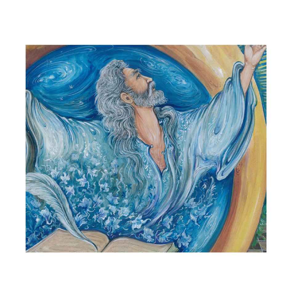 Price and Buy Original Persian Miniature Art Painting: Watercolor – Khayam Poem by Rasoul Motamedi - Image 3