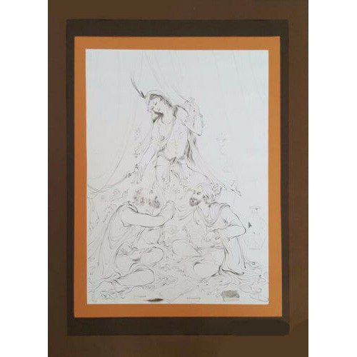 Price and Buy Original Persian Miniature Art Painting: Watercolor – Rumi and Shams_68f27a8ee2450.jpeg Price and Buy Original Persian Miniature Art Painting: Watercolor – Rumi and Shams