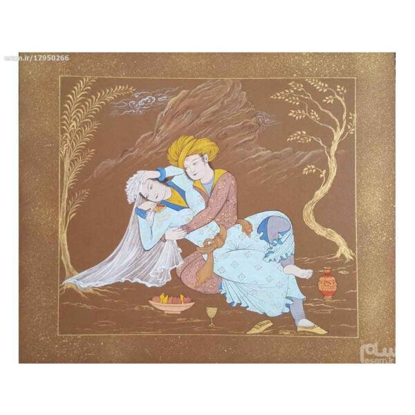 Price and Buy Original Persian Safavid Art Painting: Watercolor and Gouache on Cardboard – Layla and Majnun_68f48348cac68.jpeg Price and Buy Original Persian Safavid Art Painting: Watercolor and Gouache on Cardboard – Layla and Majnun