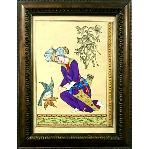 Price and Buy Original Persian Safavid Art Painting: Watercolor and Gouache on Cardboard – Men_68f6713974388.jpeg Price and Buy Original Persian Safavid Art Painting: Watercolor and Gouache on Cardboard – Men