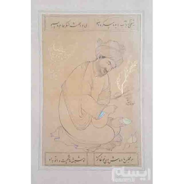 Price and Buy Original Persian Safavid Art Painting: Watercolor and Gouache on Cardboard – Sheikh_68f4c95743d0e.jpeg Price and Buy Original Persian Safavid Art Painting: Watercolor and Gouache on Cardboard – Sheikh