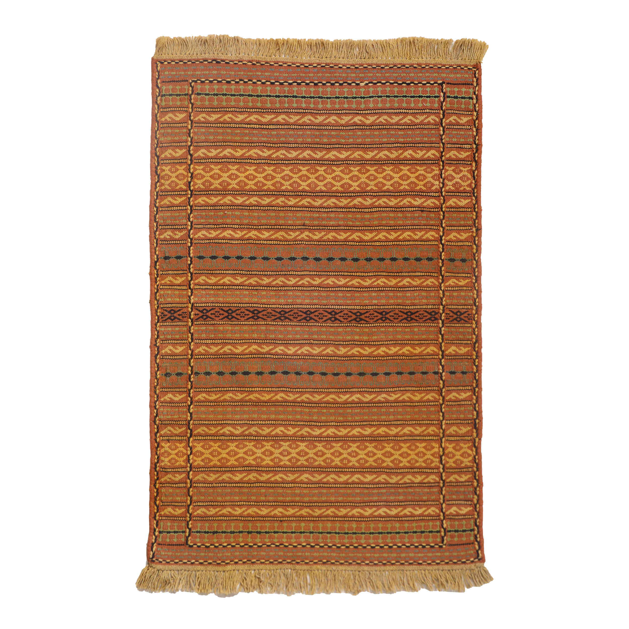 Price and Buy Original Persian Wool Kilim Rug Handwoven in Khorasan Striped