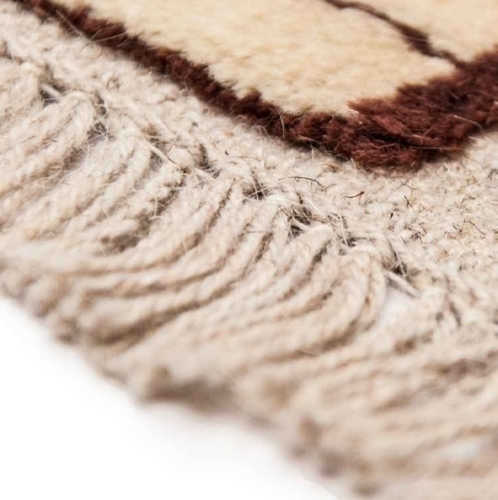 Price and Buy Original PGenuine Persian Gabbeh Wool Rug Handwoven Brick Wall - Image 3