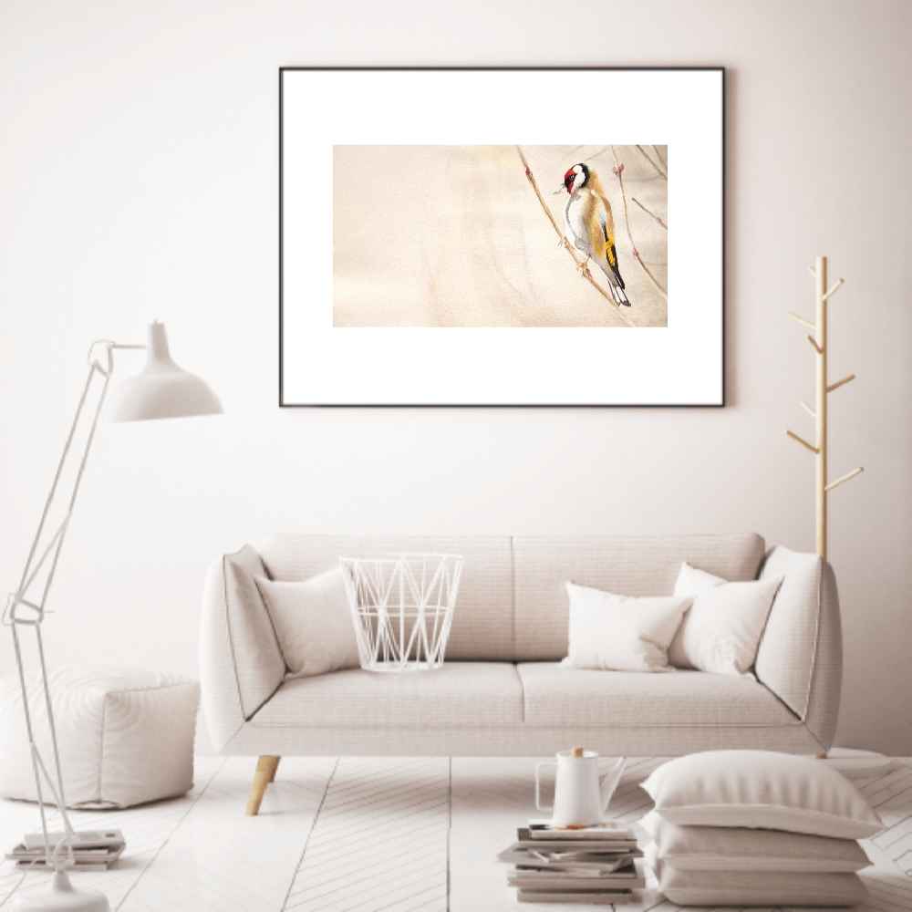 Price and Buy Original Realism Art Painting – Oil on Cardboard, Bird - Image 3