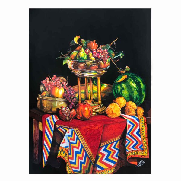 Price and Buy Original Realism Drawing – Colored Pencil on Cardboard, Ziafat_68fc4c607213f.jpeg Price and Buy Original Realism Drawing – Colored Pencil on Cardboard, Ziafat
