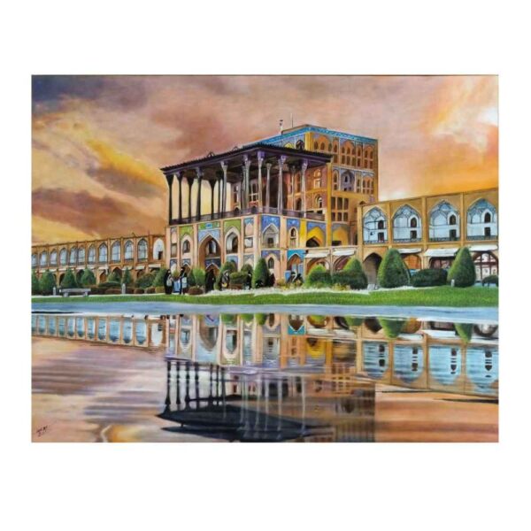 Price and Buy Original Realism Drawing – Pastel on Cardboard, Aali Qapu Palace_68fc4c34eba52.jpeg Price and Buy Original Realism Drawing – Pastel on Cardboard, Aali Qapu Palace