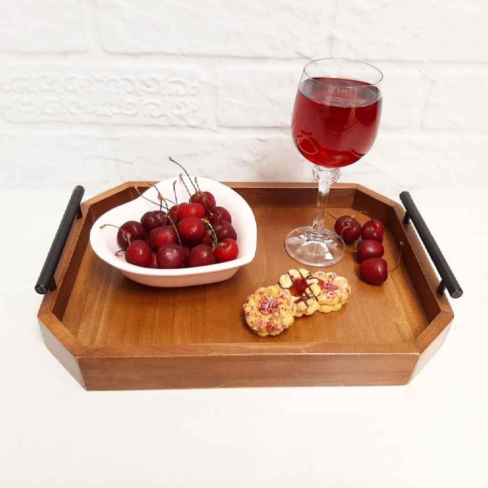 Price and Buy Orkid Wooden Tea Tray – Elegant & Practical for Daily Use - Image 3
