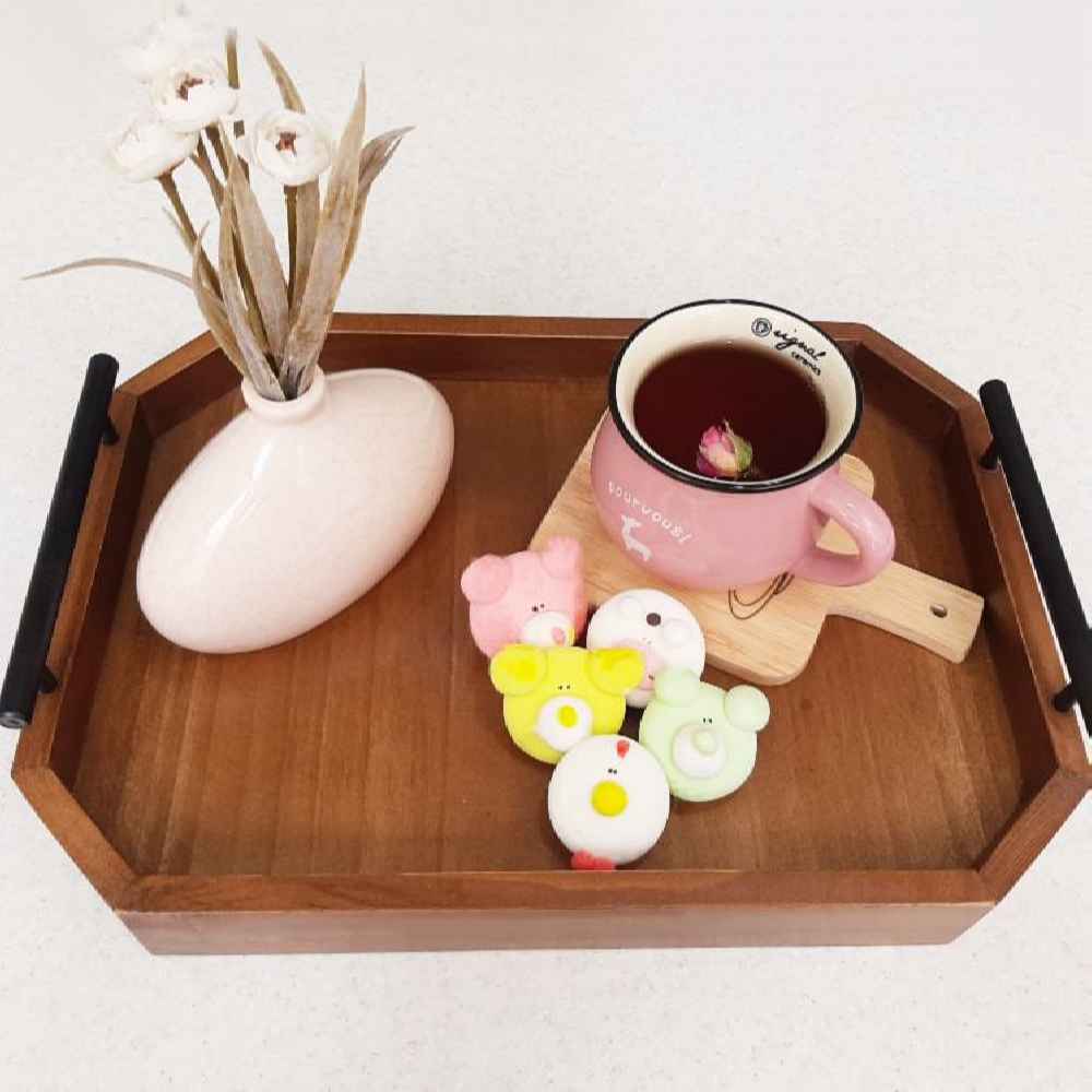 Price and Buy Orkid Wooden Tea Tray – Elegant & Practical for Daily Use - Image 4