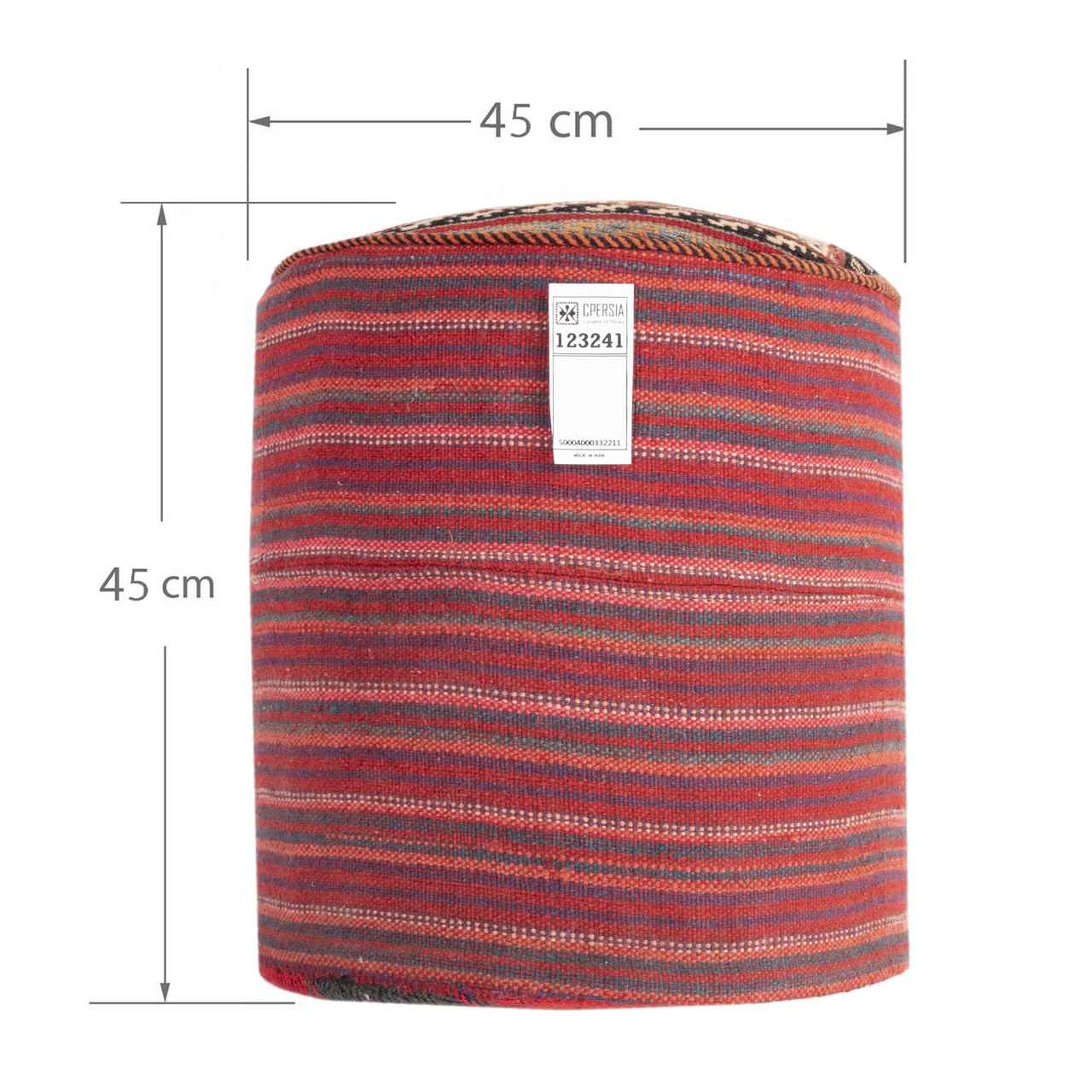Price and Buy Ottoman Kilim Pouf with the Origin Iran Handcrafted AP404 - Image 3