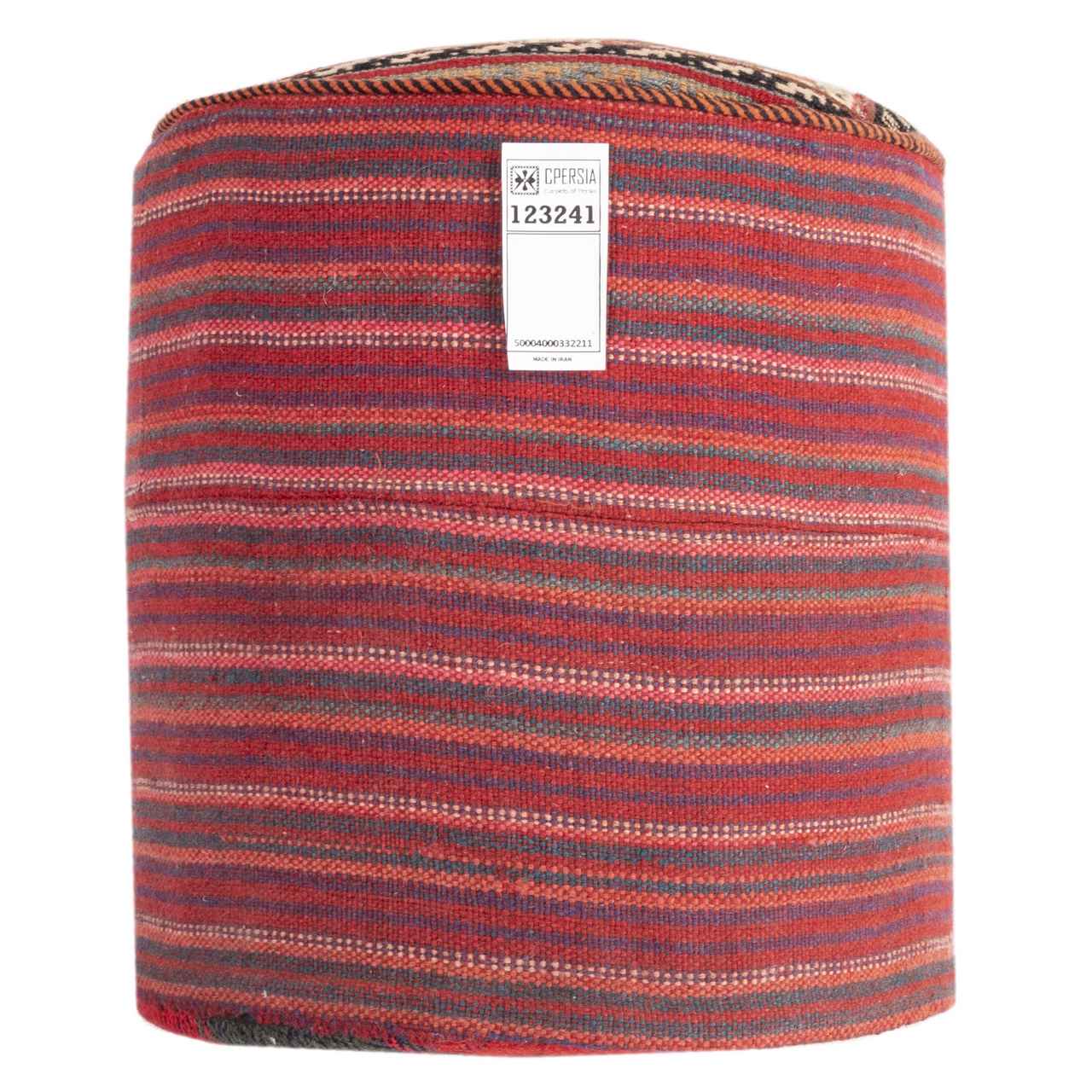 Price and Buy Ottoman Kilim Pouf with the Origin Iran Handcrafted AP404 - Image 5