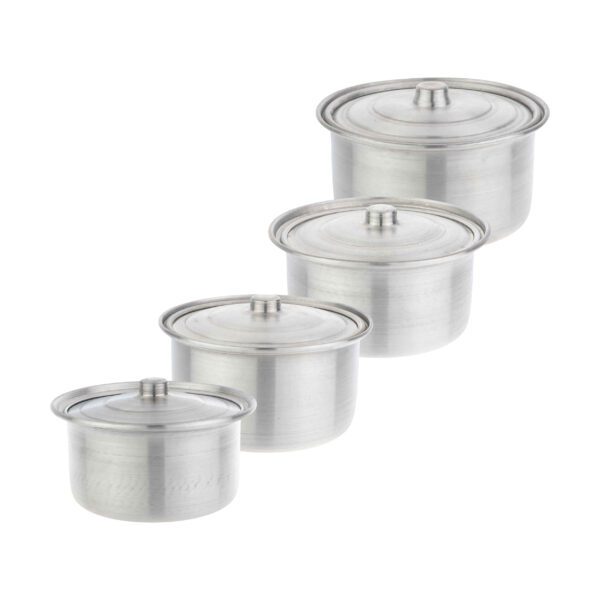 Price and Buy Outdoor Camping Pot – Lightweight, Campfire Compatible, Set of 4_68fd8f3f4ee78.jpeg Price and Buy Outdoor Camping Pot – Lightweight, Campfire Compatible, Set of 4