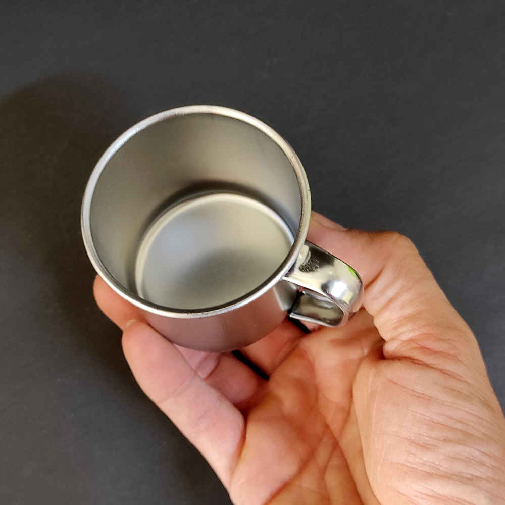 Price and Buy Outdoor Camping Steel Cup with Handle – Lightweight & Unbreakable - Image 3