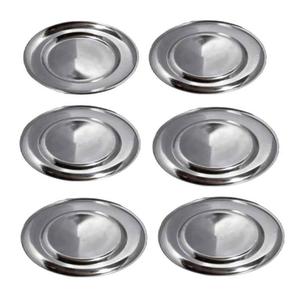 Price and Buy Outdoor Camping Steel Plate – Lightweight & Unbreakable (6-Pack)