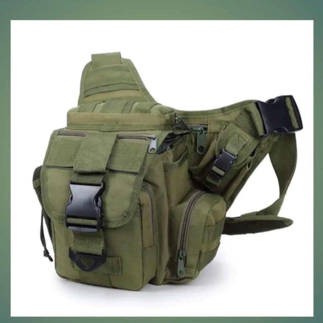 Price and Buy Outdoor Tactical Hip Pack for Men with Adjustable Strap and Secure Zipper Pockets_6902bd4ebf2c5.jpeg Price and Buy Outdoor Tactical Hip Pack for Men with Adjustable Strap and Secure Zipper Pockets - Image 1