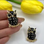 Price and Buy Owl Design Brooche – Animal-Inspired Collection