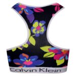 Price and Buy Padded Koza Activewear Set – Black Floral Sport Bra and Panty, Model 9109-1 - Image 5