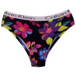 Price and Buy Padded Koza Activewear Set – Black Floral Sport Bra and Panty, Model 9109-1 - Image 6