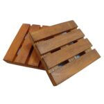Price and Buy Pallet Coaster for Drinks – Unique Wood Coasters for Coffee & Tea Cups (Pack of 6) - Image 3