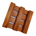Price and Buy Pallet Coaster for Drinks – Unique Wood Coasters for Coffee & Tea Cups (Pack of 6) - Image 4