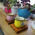 Price and Buy Pallet Coaster for Drinks – Unique Wood Coasters for Coffee & Tea Cups (Pack of 6) - Image 8