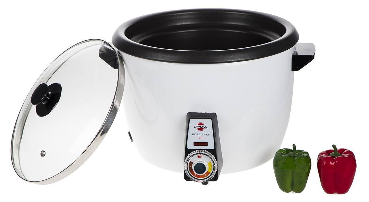 Price and Buy Pars Khazar Rice Cooker 16 Cups RC-361TSW - Image 6