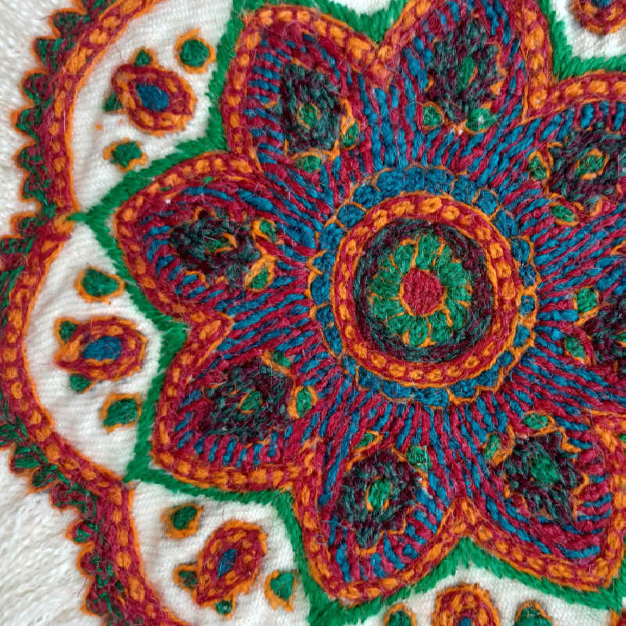Price and Buy Pateh Kerman’s Elegance Handcrafted Pateh Tablecloth Ghatreh - Image 3
