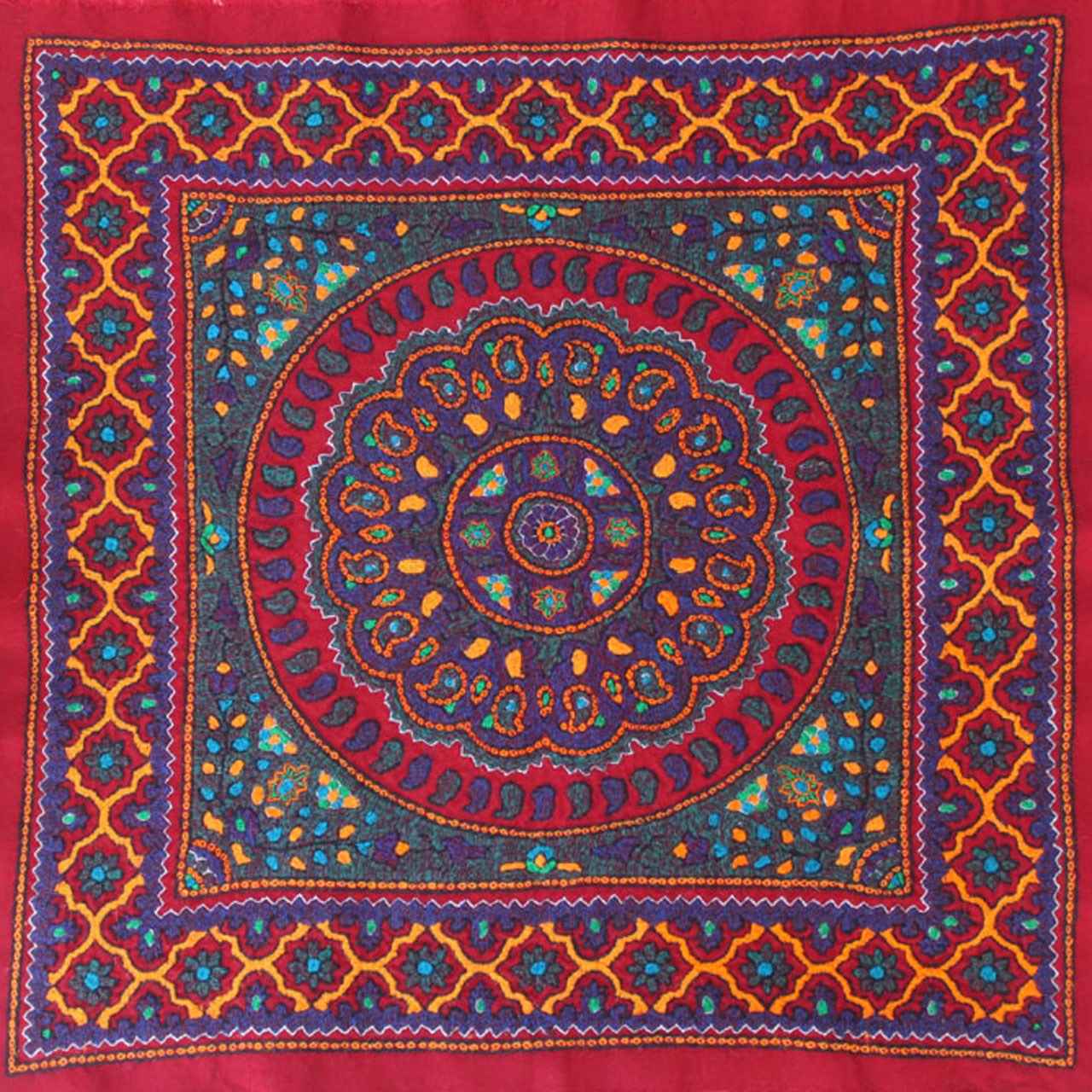 Price and Buy Pateh Kerman’s Elegance Handcrafted Tablecloth Bazoobandi