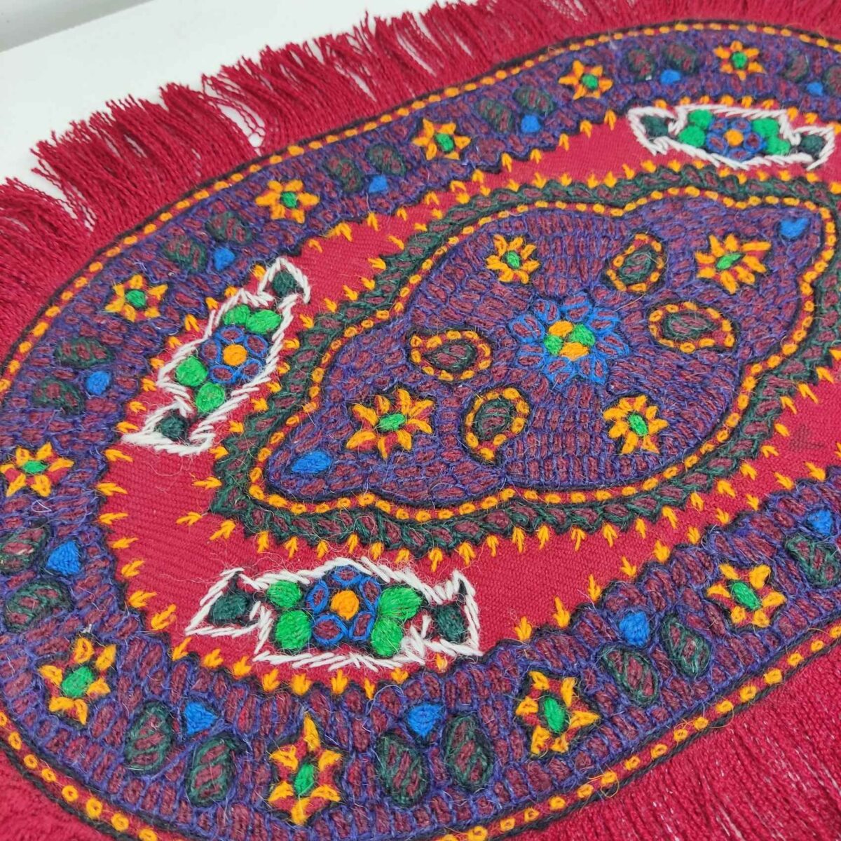 Price and Buy Pateh Kerman’s Elegance Handcrafted Tablecloth Tradition - Image 3
