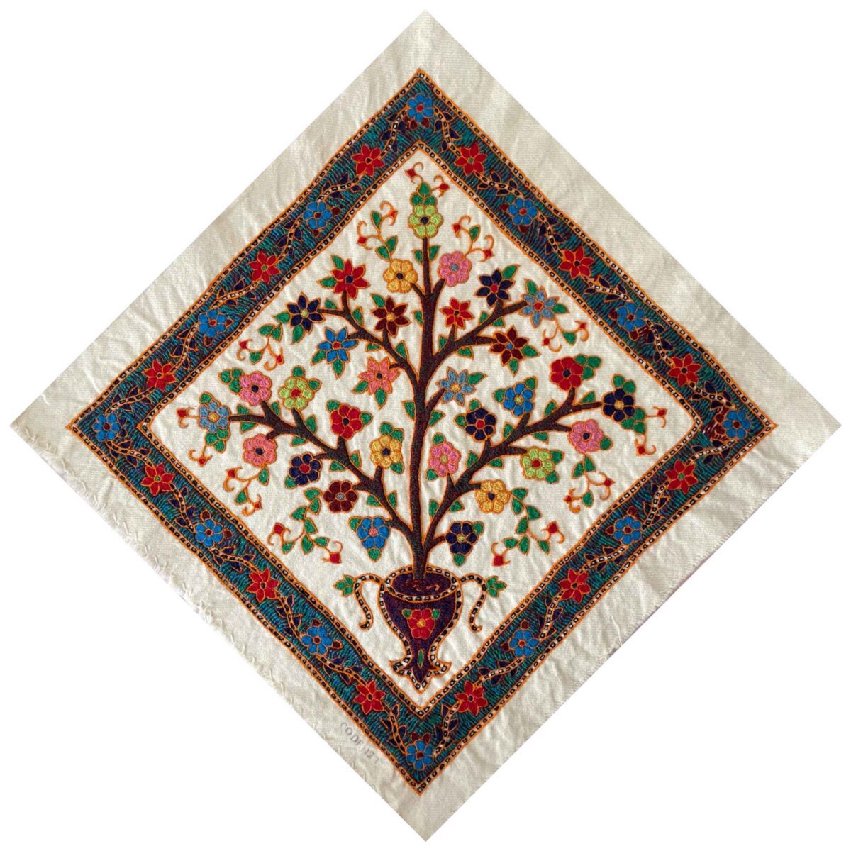 Price and Buy Pateh Kerman’s Elegance Handcrafted Tablecloth Tree of Life