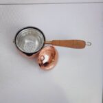 Price and Buy Patterned Copper Tea Infuser with Wooden Handle