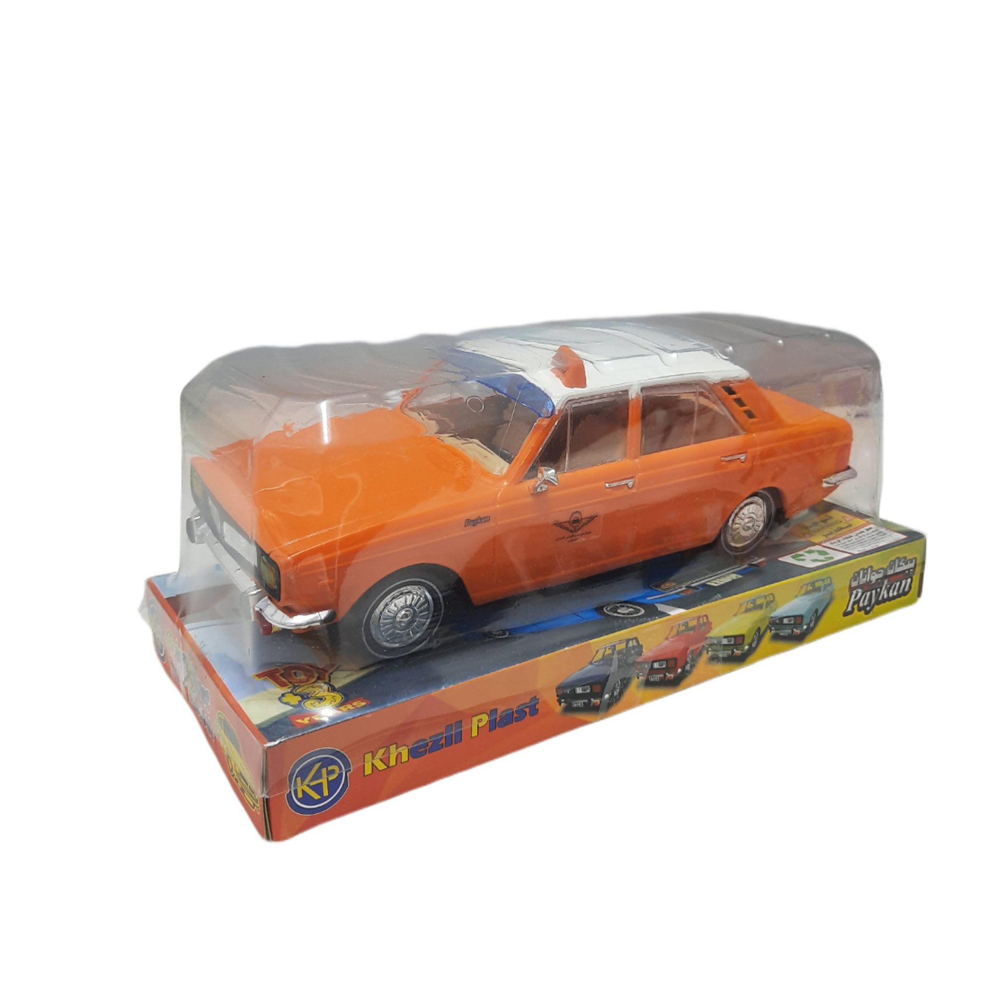 Price and Buy Paykan Javanan Iconic Iranian Toy Car Taxi Model in Orange – 1966 Hillman Hunter - Image 5