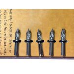 Price and Buy Peacock Feather Calligraphy Pen Set – Elegant Calligraphy Tool, 7-Piece - Image 4