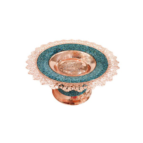 Price and Buy Pedestal Turquoise Inlay Copper Dish Model Alma_68fbdc8c4d757.jpeg Price and Buy Pedestal Turquoise Inlay Copper Dish Model Alma