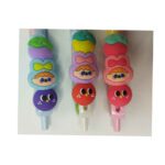 Price and Buy Pen Set with Cute Little Girl Design – Fun & Colorful Writing Pack of 3 - Image 3